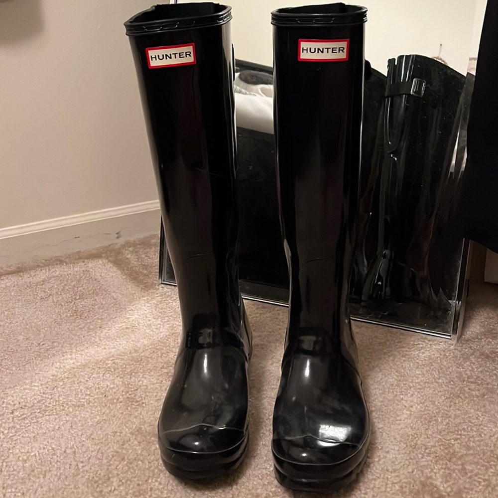 Black Hunter Rain Boots